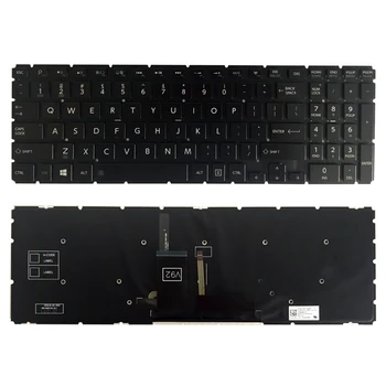 Клавиатура за Лаптоп с подсветка на английски и американски език За TOSHIBA P55W-B P55W-C L50-B L50-C Клавиатура За Лаптоп с Подсветка Оригинална Нова