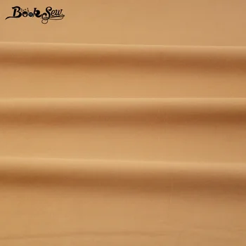 Класически Монофонични Кафе Цвят От 100% Памучен Плат Плат с Дебела Четвърт Домашен Текстил Материал Чаршаф tela Мозайка ролки плат Квилтинг