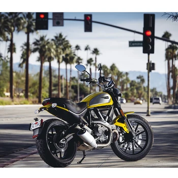 Кодиращо Мотоциклет Кодиращо Аксесоари Държач За Бутилки С Вода Пътнически Чаша За Пиене Мрежест Скоба За Ducati Scrambler 2015-up 2