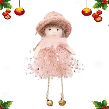 Коледна Украса Ангел Кукла Ангел Кукла Висулка Дърво Висящи Украшения Коледно Дърво Украшение Кукла, За Декорация На Дома