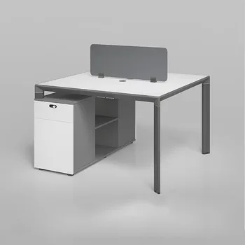 Комбинация от бюрото и стола за офис на персонала 2