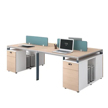 Комбинация от бюрото и стола за офис на персонала 5