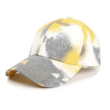 Любителите на нова мода тай-дай бейзболна шапка на Мъже, Жени възстановяване на предишното положение шапка тенденция цветни открит унисекс регулируема хип-хоп шапка на Слънцето графити 3