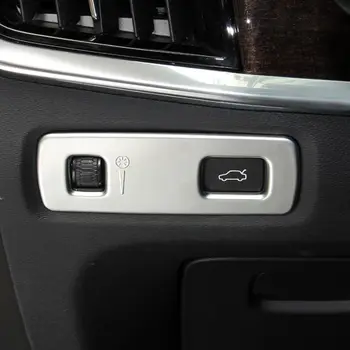 Мат Автомобили Бутона за включване на светлината, Накладки, 1 бр., Подходящ за Volvo XC90 2015-2018/XC60 2018, Аксесоари за интериора на колата, Стайлинг