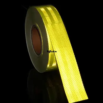 Материал направен по поръчка рефлектор ЛЮБИМЕЦ висока видимост отразяваща лента на 5 км*5M микропризматический обичай за синьяге движение на количките за пазаруване и ретро маркировка