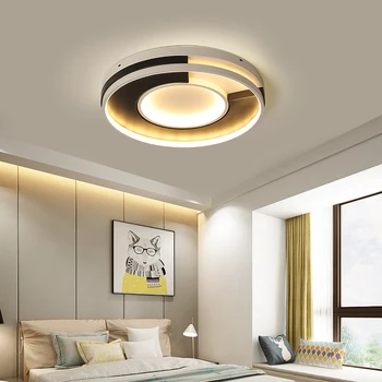 Модерни led таван, осветителни Тела за Хол Спалня Кухня Led Тавана Лампа с Регулируема Яркост с Дистанционно Управление Лампи luminaria de teto 0