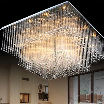 Модерни Кристални Полилеи Тавана лампа светва Лампа LED Вътрешен Тавана Повърхността на Тавана Лампа За вътрешно осветление