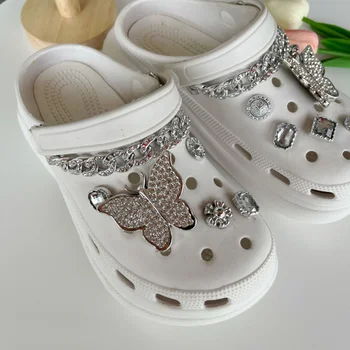 Модни Луксозни Висулки от Крокодил, Дизайнерски Бижута за Обувки 