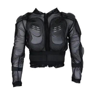 Мотоциклетът дрехи за цялото тяло, за гръбначния стълб, за гърдите, за мотокрос, Байкерская облекло (M / L / XL/ XXL, черен)