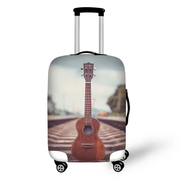 Музика китара печат пътуване багаж куфар защитен калъф участък водоустойчив преносим багаж седалките дъждобран