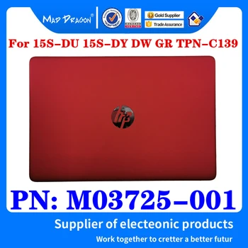 Нов Оригинален M03725-001 AP2H8000140 За HP 15S-DU 15S-DY 15S-DW 15S-GR TPN-C139 на Лаптопа с LCD Дисплей на Горния Капак за LCD Дисплей на Задната част на Кутията Червено във формата На Миди