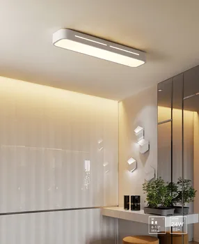 Нова led тавана на дълга, с монтиран на стената лампа, акрилни коридор дълъг пиколо лампа модерна проста стълба балконная лампа