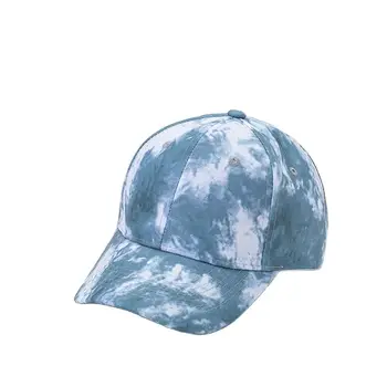 Нова мода тай-дай шапка multicolor нередовни печат бейзболна шапка на жените градинска лятна шапка мъжете шофьора Hat открит SUN Hat