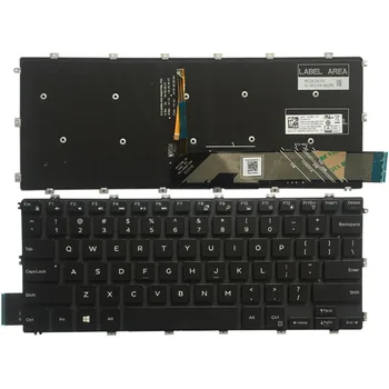 Новата клавиатура за лаптоп на САЩ за Dell Inspiron 15 5580 5588 15-5580 5582 5581 559114-5480 5488 5485 5481 13-7386 15-7586 С подсветка
