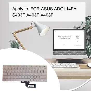 Новата Клавиатура с Подсветка Професионална високо-производителни Компютърни Компоненти Клавиатура за Подмяна за ADOL14FA S403F