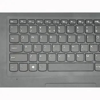 НОВОСТ за Lenovo Ideapad 110-15ACL 110-15AST 110-15IBR Поставка за Ръце за лаптоп главни Букви с Клавиатурата САЩ Тъчпад Черен 2