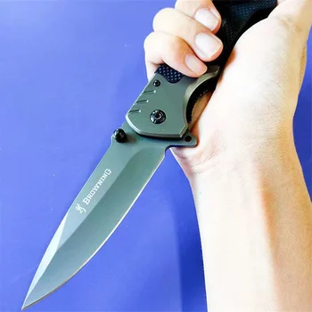 Нож За Самозащита 7cr13mov Сгъваем Нож с Висока Твърдост Тактически За Оцеляване На Открито EDC Ловни Сгъваеми Ножове За Рязане на Плодове 2