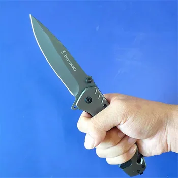 Нож За Самозащита 7cr13mov Сгъваем Нож с Висока Твърдост Тактически За Оцеляване На Открито EDC Ловни Сгъваеми Ножове За Рязане на Плодове 5
