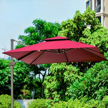 Отворен чадър от слънцето вила римски чадър отворен чадър градински чадър от слънцето вътрешен двор чадър на открито, тераса обора чадър 0