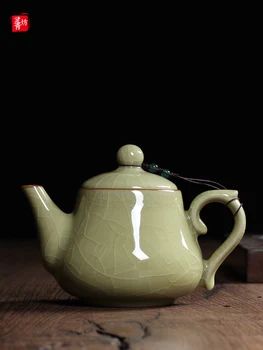 Очарователен Чайник Голяма Керамична Уютен с приготвяне на чай за Хлабав Чай Кунг-фу Контейнер Китайски Чайник Zaparzacze Do Herbaty Чай и Прибори BD50TT 0