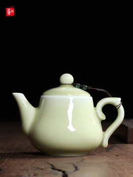Очарователен Чайник Голяма Керамична Уютен с приготвяне на чай за Хлабав Чай Кунг-фу Контейнер Китайски Чайник Zaparzacze Do Herbaty Чай и Прибори BD50TT 3