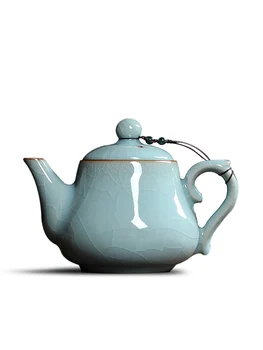 Очарователен Чайник Голяма Керамична Уютен с приготвяне на чай за Хлабав Чай Кунг-фу Контейнер Китайски Чайник Zaparzacze Do Herbaty Чай и Прибори BD50TT 4