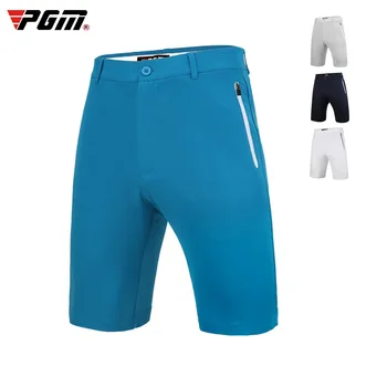 Панталони за Голф Pgm Мъжки Спортни Зреещи Летни Шорти Панталони със Странични Комфортни Панталони 1