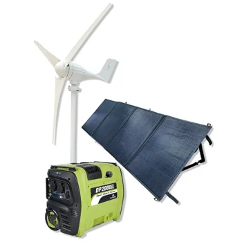 Преносима система за слънчева енергия батерията 2kVA 2000W LiFePO4, литиево преносим генератор на слънчева енергия с инвертор