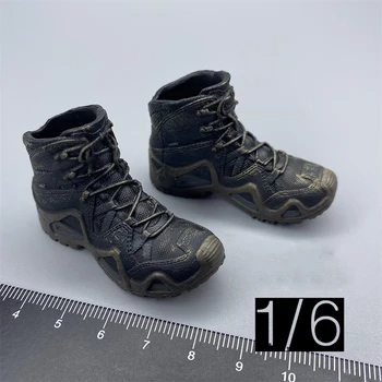 Продава Лека и Лесна ES 1/6-аз Бойна Тактика, Однотонная Обувки, Модел, Подходяща За 12-инчов мъжки Войници Аксесоари