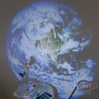 Проекционная Лампа на Планетата с 8 бр. Световыми Чаршафите Снимка на Земята, Слънцето, Галактиката Светлина Проектор Новост в Атмосфера на Светлина Вечерни Подпори За Фотосесия 2