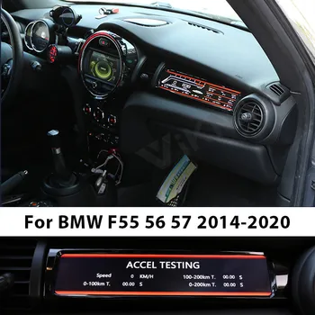 Производителност LCD Дисплей Passeng Дисплей За BMW MINI F55 F56 F57 2014-2020 втори пилот на арматурното табло на Автомобила Цифрово Табло