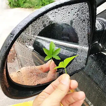 Противотуманная стикер за автомобилната непромокаемой фолио за огледала за обратно виждане водоустойчив филм за автомобилни огледала за обратно виждане