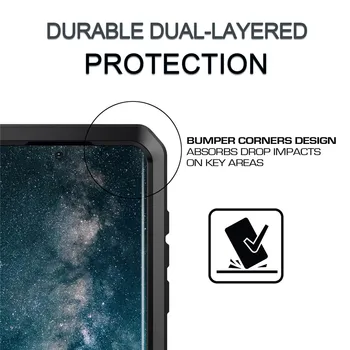 Пълен Защитен Луксозен Метален Корпус Doom устойчив на удари За Samsung S20 S20Plus S20ultra S8 S10 S10E S7 S10Plus S9 S9Plus Note8 Note9 3