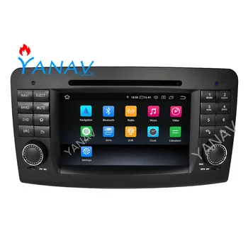 Радиото в автомобила 2din Android стерео приемник, за да Benz ML W164, GL X164 2005-2012 автомобилен мултимедиен DVD плейър с докосване на екрана на GPS навигация