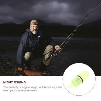 Риболовен прът Нощно Осветление Поставка Морски Звънци Led Принадлежности Светещи Влакчета Аларма Карповое обзавеждане Клип  1
