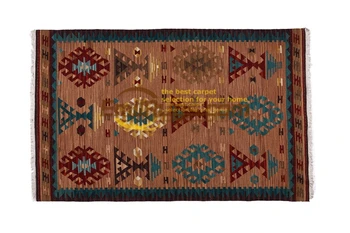 скандинавски стил килим Ръчно изработени килими, Ръчно изработени Вълнени Нов Списък Квадратен Турски Вълна Вязаный