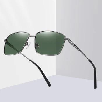 Слънчеви Очила за Мъже Улични Реколта Метални Спортни Очила С Поляризирани UV400 Лещи Модерни Дамски Слънчеви Очила За Мъже/Жени V3373