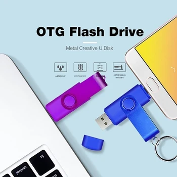 Спецификацията за USB Флаш Устройство OTG Флаш Памет 128 GB 64 Gb USB Устройство за съхранение 32 GB 16 GB 8 GB от 4 GB Карта с Флаш Диск за Android Micro /PC 3