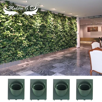 Стенен басейн за хидропонно растения и стена за зелени растения за вътрешно и външно офис и Зелена аеробика 4