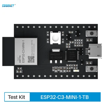 Тестови комплекти за ESP32 ESP32-C3 2,4 G WIFI Модул CDSENET ESP32-c3-mini-1 Двуядрен Mcu с намалена мощност 20 dbm 400 м esp32 SOC ПЕЧАТНА платка Антена