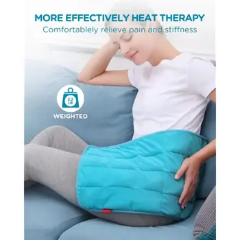Утяжеленная Топло, Топло Електрическа Comfytemp за облекчаване на болки в гърба 4