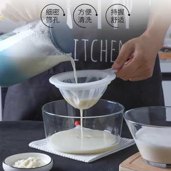 Филтър за соево мляко домакински ултра тънък детски изцеден сок от сито разделительный филтър кухненски инструменти гевгир