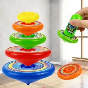 Цветни Играчки с Гироскопом, въртяща се настолна Вечерни Игри, Образователни Детски Подаръци За Ден за Защита на Децата, Интерактивна Игра, Играчка