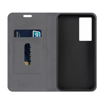 Чанта-портфейл от изкуствена кожа За Vivo iQOO 8 Pro, Бизнес Калъф За Телефон Vivo iQOO 8 Pro, Калъф-за награда, Мека силиконова Делото 1