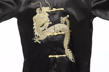 Шанхай история на Китайската традиционна бродерия комплекти дракони за момчета в китайски стил комплекти костюми кунг-фу за момчета Комплекти Бойни Изкуства 4