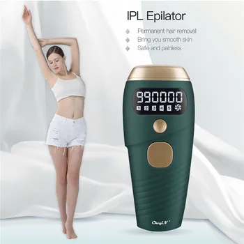 Эпилятор за епилация на лазер IPL Безболезнен постоянен уред за епилация IPL 5 нива 990000 огнища светъл за бикини Тяло 0
